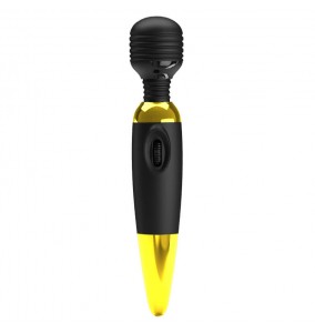 PRETTY LOVE - Supremely Powerful Wand Massager (Battery - Black Gold)